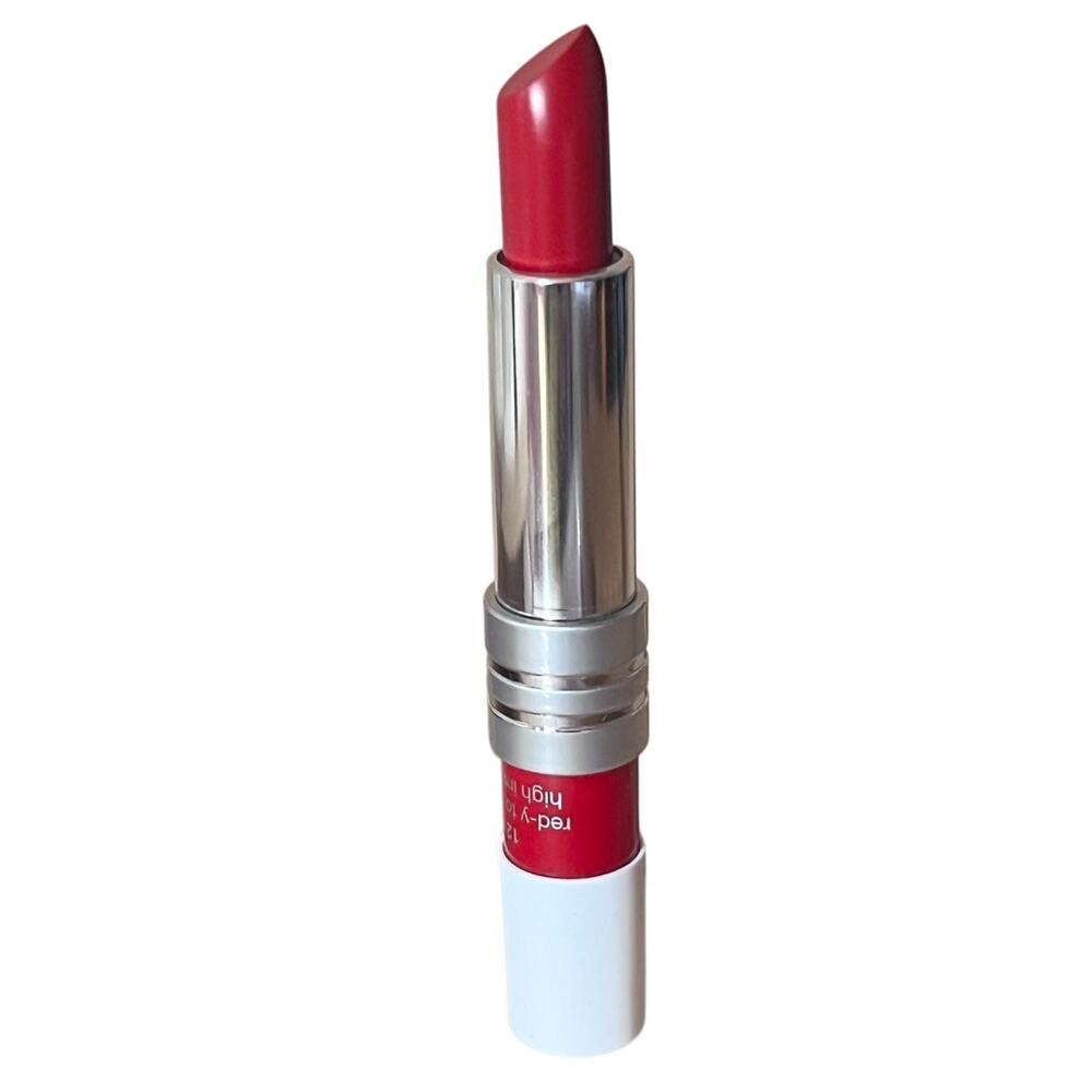 CLINIQUE High Impact Lipstick 12 RED-Y TO WEAR ~ White Cap